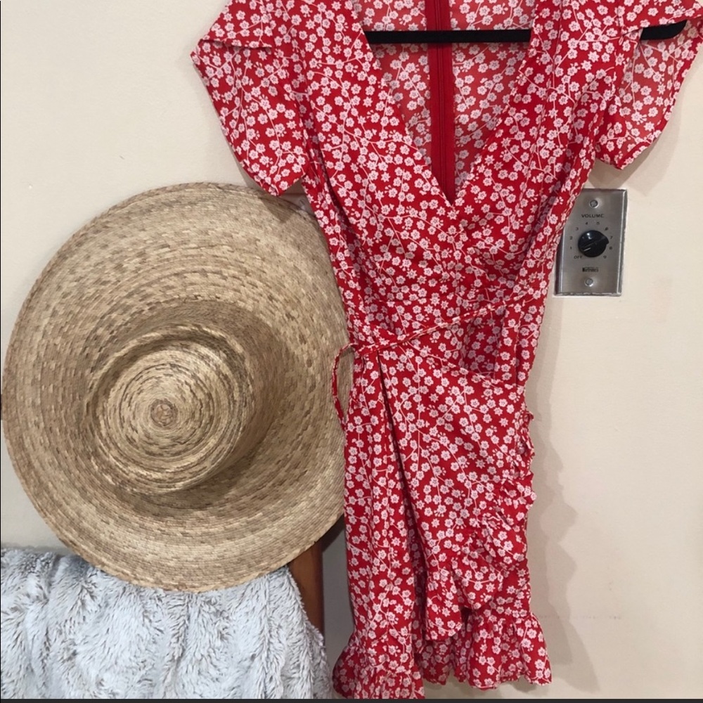 Hello Molly floral wrap dress